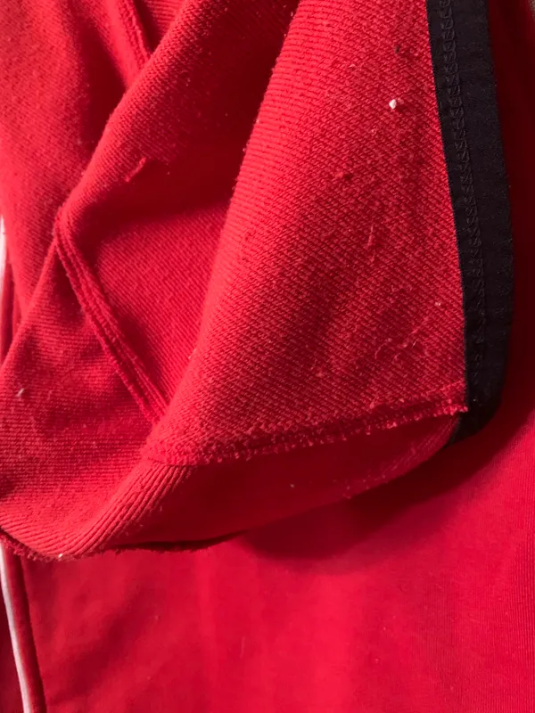 Nike Vintage Red Zip Up Hoodie Jacket - Image 5