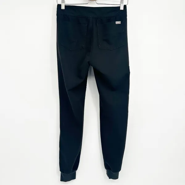 FIGS Womens Black Zamora Jogger Technical Collection Nursing Scrub Pants Size XS - Image 8