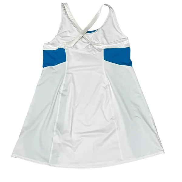Reebok Womens Slim‎ Fit Retro Active Tennis Dress Size XL White Athleisure Golf - Image 5