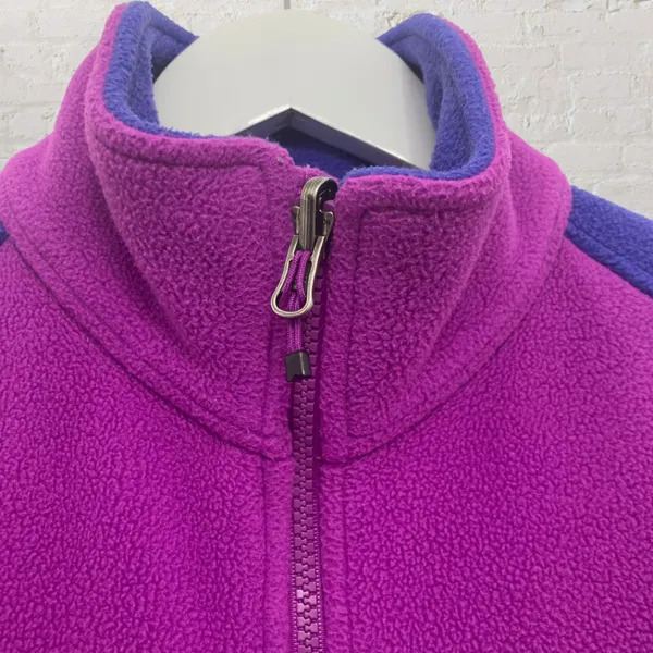 North Face FlashDry Fleece Jacket Purple Pink S Cozy Athletic Outdoor Retro - Image 6