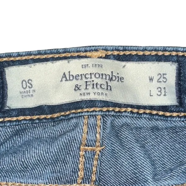 Abercrombie & Fitch The‎ A&F Skinny Denim Jeans 0S Size 25 - Image 5