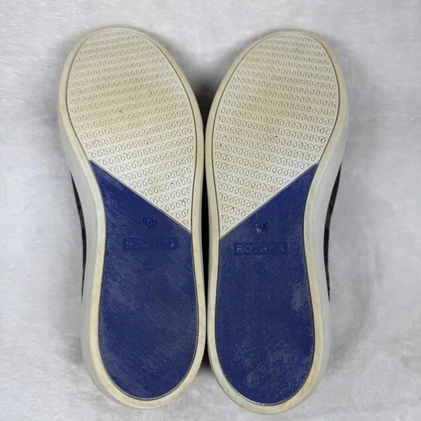 Rothys The Sneaker‎ Grey Camo Slip On Washable Knit Shoes 8.5 - Image 10