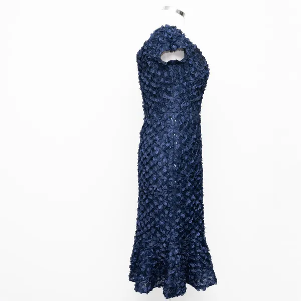 Xscape - 3D Petal Off-The-Shoulder‎ Lace Fit & Flare Dress - Image 6