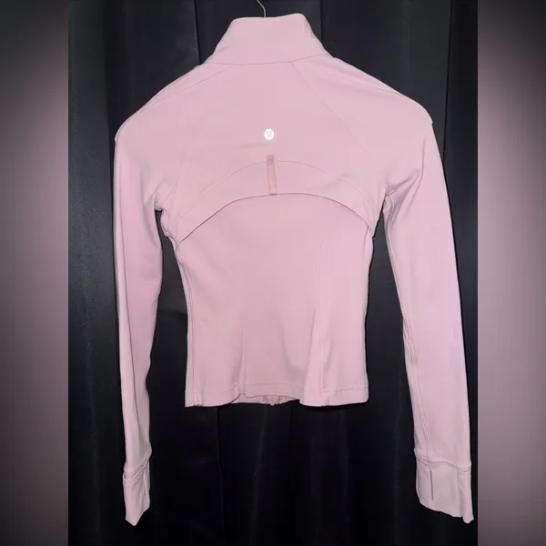 Lululemon Cropped Pink Define Jacket - Image 2