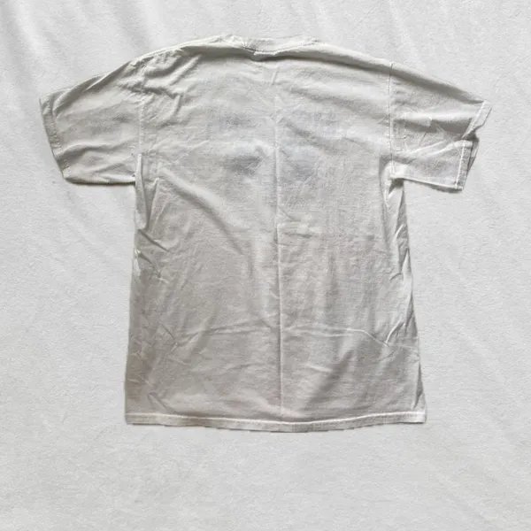 white blue tan gold soccer tee Size M - Image 6