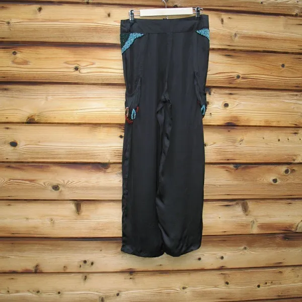 NWT Anthro Raga HTF RARE Beaded Pants - Image 8