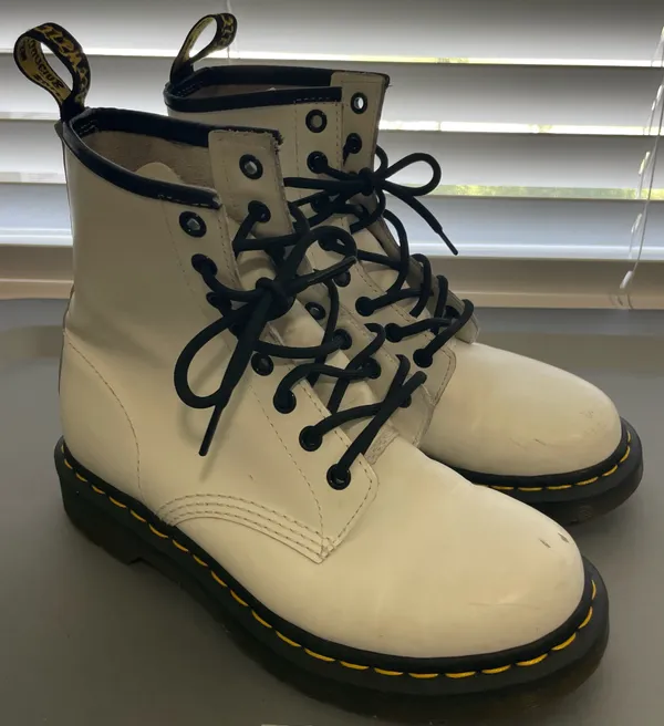 Dr. Martens 1460 Lace-Up Leather Boots - Image 3