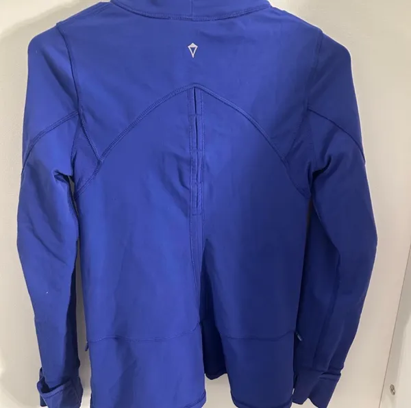 Lululemon Ivivva blue zip up athletic jacket - Image 3