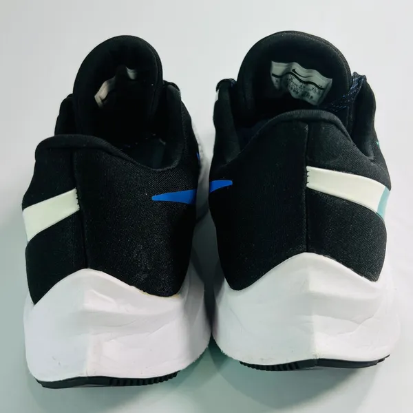 Nike Air Zoom Winflo 6 Black White Oracle Aqua‎ Women 8.5 Running Shoes AQ8228 - Image 7