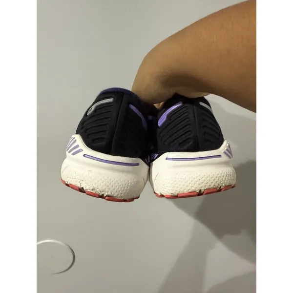 Brooks Adrenaline‎ GTS 22 Black/Purple/Coral Athletic Sneakers - Women's US 8 W - Image 4