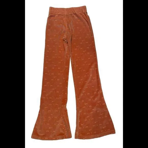 Nike Women's Air Velour Mid-Rise Slim‎ Fit Flare Pants Size S - Image 2