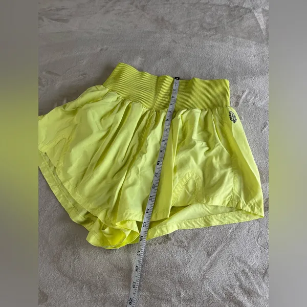 FREE PEOPLE MOVEMENT Neon Butterfly Soft Athletic Shorts Women’s Sz L EUC - Image 7