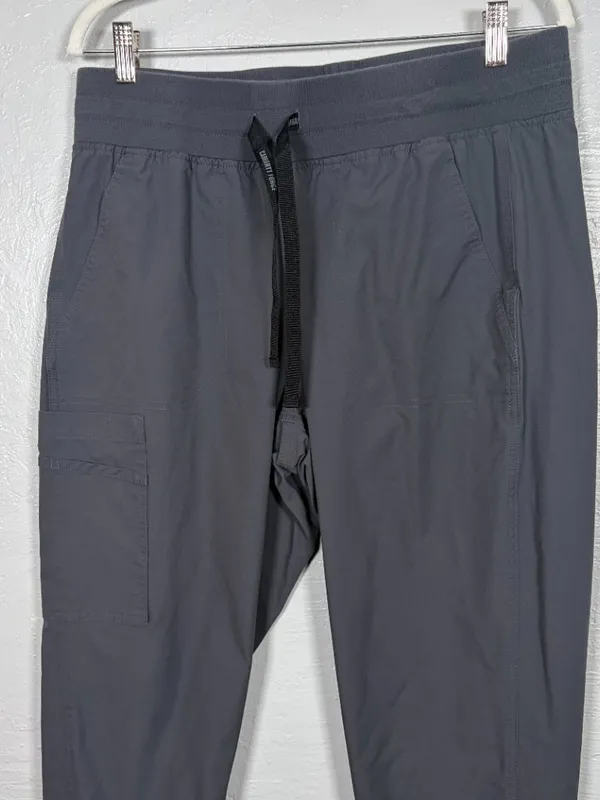 Carhartt Force Women L Gray Essential Jogger Scrub Pants Medical Nurse Doctor - Image 3