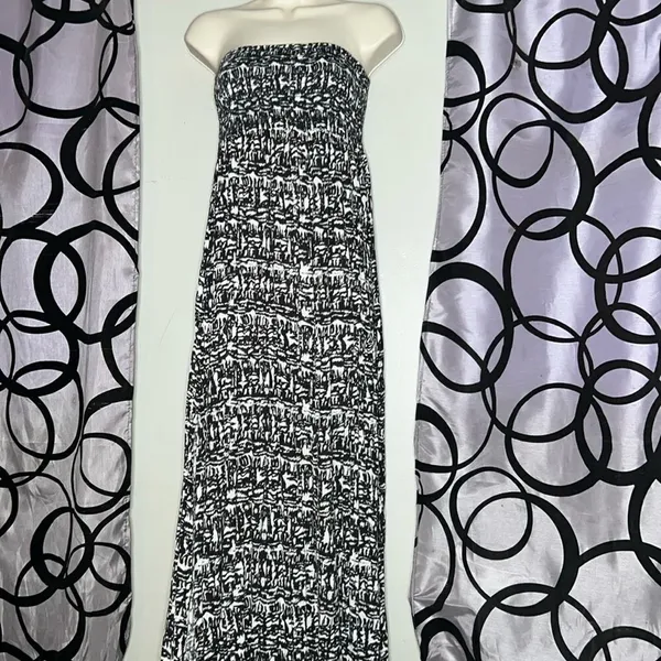 Divided H&M Strapless Maxi Dress Size Medium - Image 2