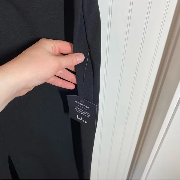 Lulus Keeper of My Heart Black One-Shoulder Maxi Dress size xs new nwt sexy - Image 3