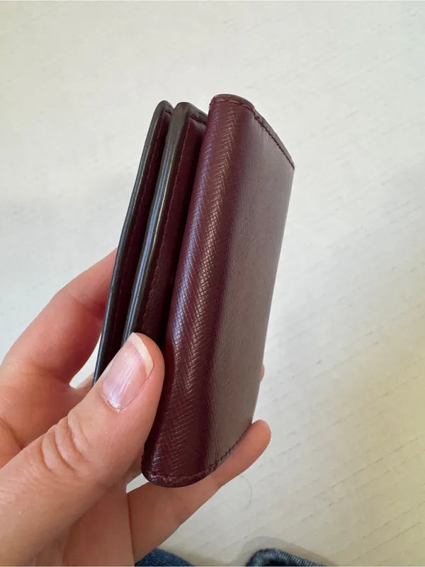 Kate Spade Pink Leather Micro Wallet Mini Designer Luxury - Image 4