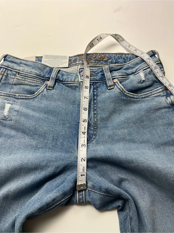 Wrangler Retro Trouser Womens Size 28 x 30 Blue Denim Jean Western 1011MPEGK NEW - Image 10