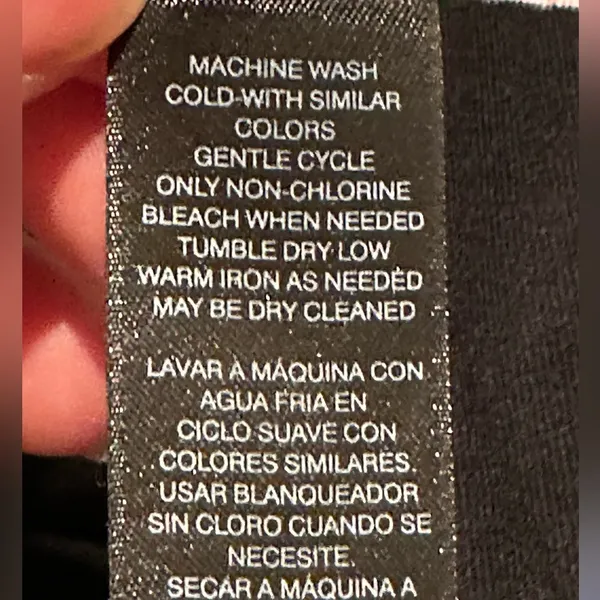 White House Black Market strapless Black Multi Color Stripes Slits Both Side SZ - Image 10