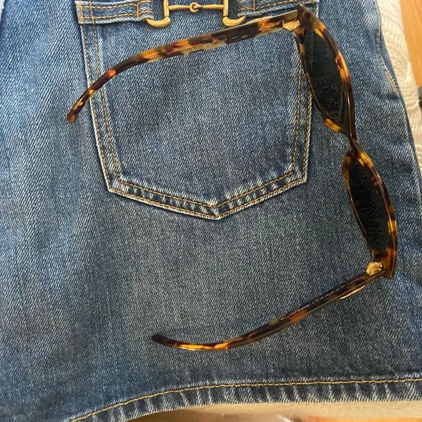 Vintage Gucci Brown Sunglasses - Image 9
