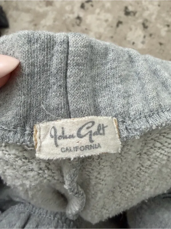 John Galt Gray Sweatpant Joggers One Size - Image 3