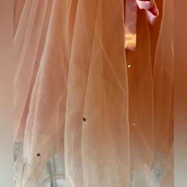 Embellished Halter A-line‎ Prom or Homecoming Dress Size small. Lace up back - Image 5