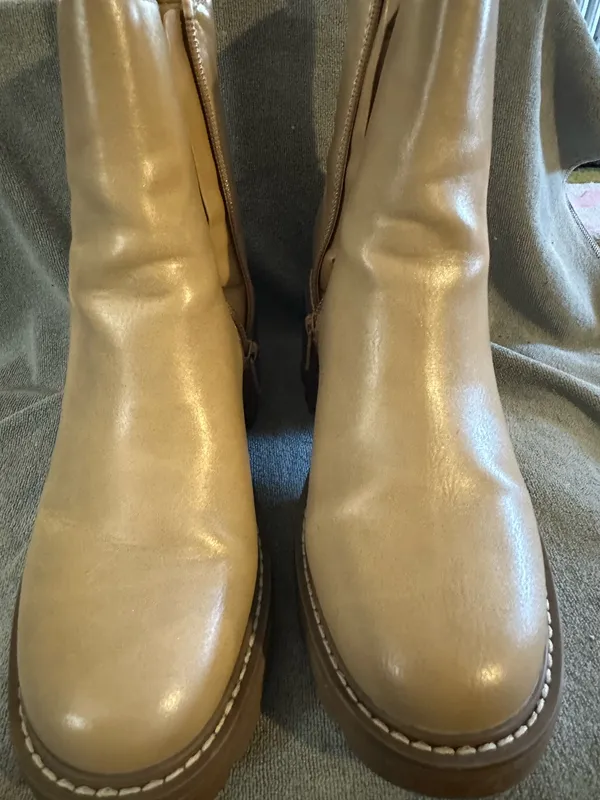 Ankle boots Tan Size 7.5 - Image 2
