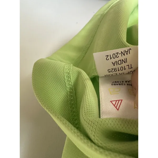 NWT Greg Norman Large Polo Shirt Womens Green Short Sleeve Stretch Golf Play Dry - Image 10