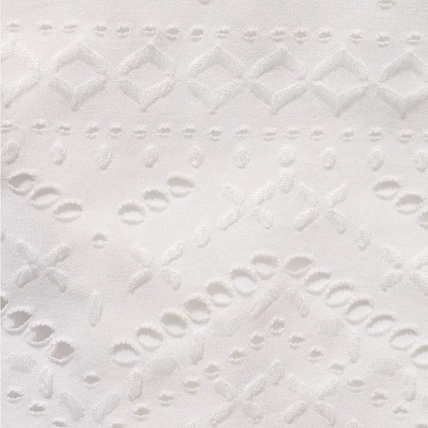 Berlook White Geometric Cutout U - Image 8