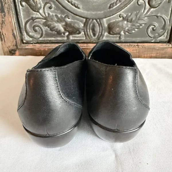 Dansko Debra Slip-On Wedge Clogs Women's Sz 36‎ (5.5-6) Black Professional Nurse - Image 5