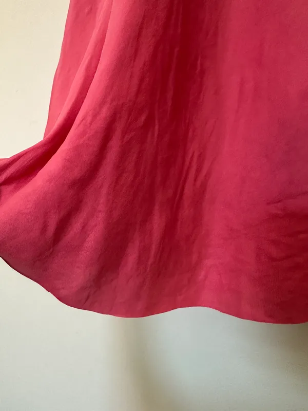 Laundry by Shelli Segal VNTG Silk Princess Diana Vibes Midi Dress - Image 5