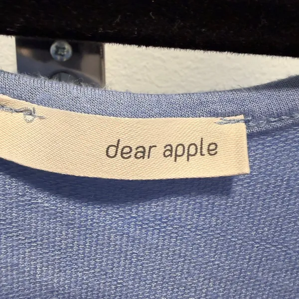 Dear Apple Sleeveless Jumpsuit Blue‎ Small Casual Loungewear Relaxed Fit - Image 2