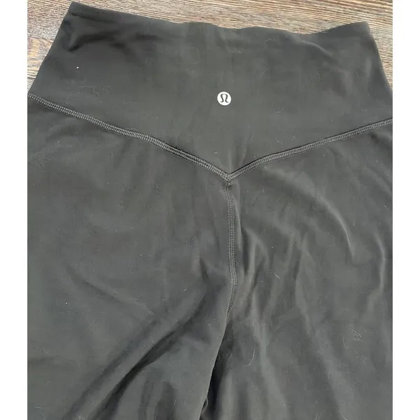 LULULEMON Align Wide Leg Super-High-Rise 23” Crop - Graphite (Dark) Grey - Sz. 6 - Image 12