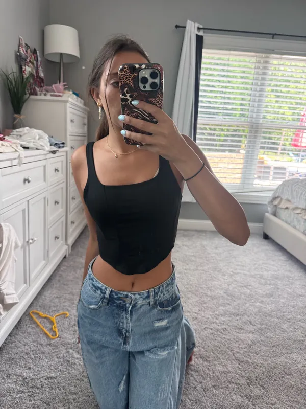 Black corset top - Image 6