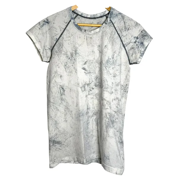 Lululemon Swiftly Tech Short Sleeve 2.0 MultiDye White / Grey / Black - Image 2
