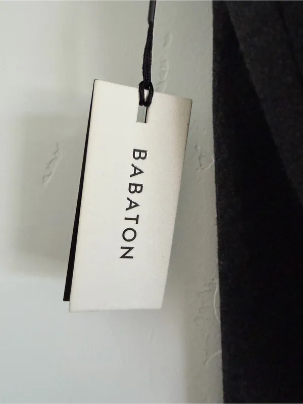 Aritzia Babaton Kendrick Pants Size 2 Gray Wool Blend Classic Trouser NWT - Image 4