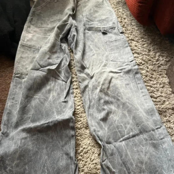 Altar'd‎ State acid wash wide leg jeans size M - Image 4
