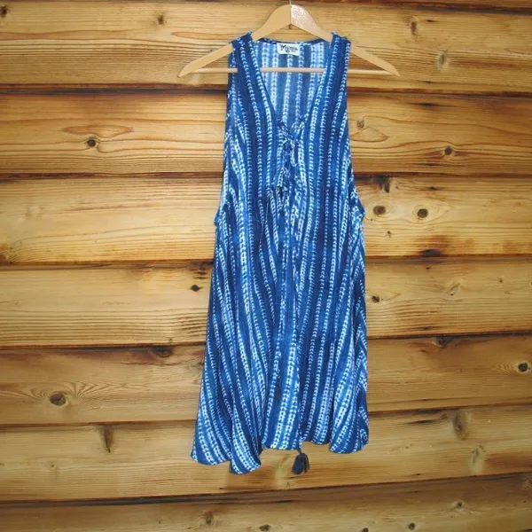 Show Me Your Mumu Blue Mini Dress - Image 3