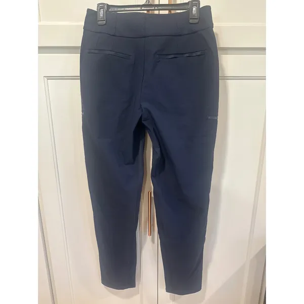Athleta Wander Hybrid Pant Navy Blue Tapered Cargo Hiking Travel Womens 10 Tall - Image 5