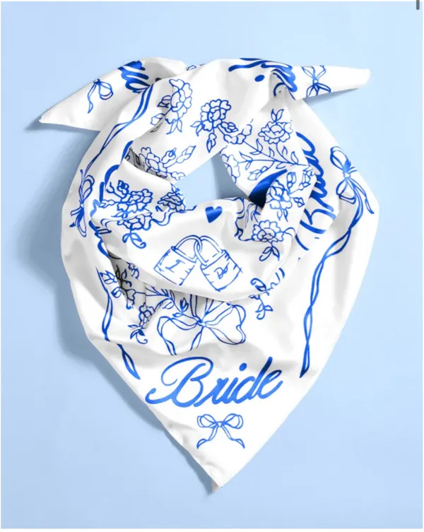 Bride bandana Blue - Image 2