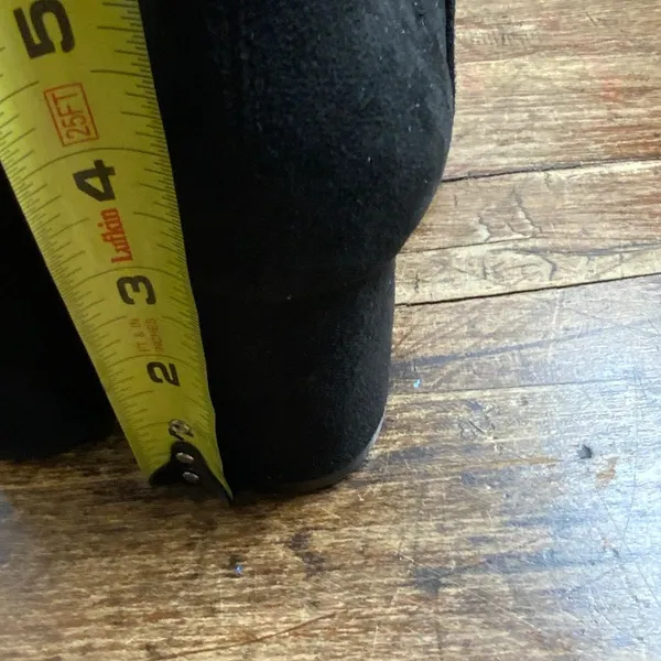 Marc Fisher Black Suede Booties size‎ 6.5 - Image 6