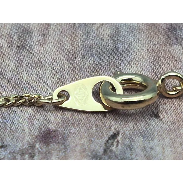 Cute 18" Curb Chain Dainty Two Tone Heart Pendant Necklace Valentine Sweetheart - Image 8