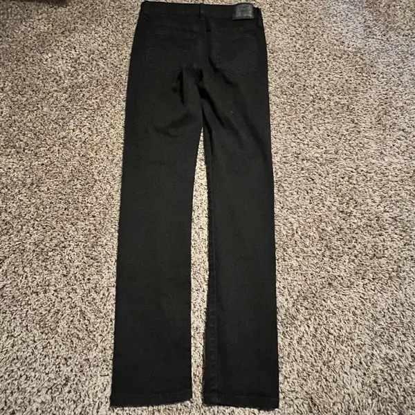 Levis‎ 311 Shaping Skinny Jeans Womens 29 Black Mid Rise Stretch Denim Pants - Image 4