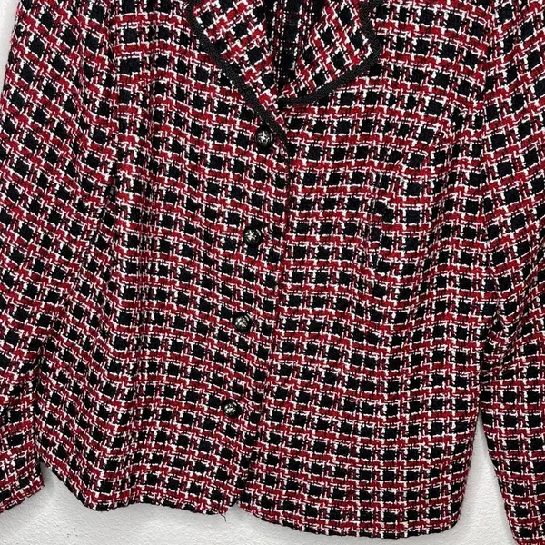 Vintage‎ Miss Dorby Blazer Black Size 16 - Image 3