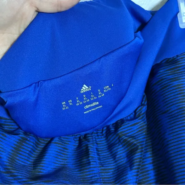 Adidas Women‎ Blue Athletic Running Shorts Climalite size XL - Image 4