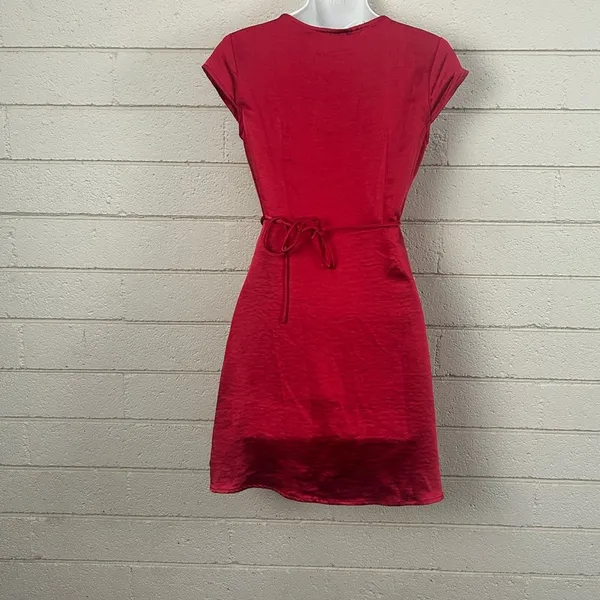Princess Polly Red Emily Mini Dress size 2 - Image 8
