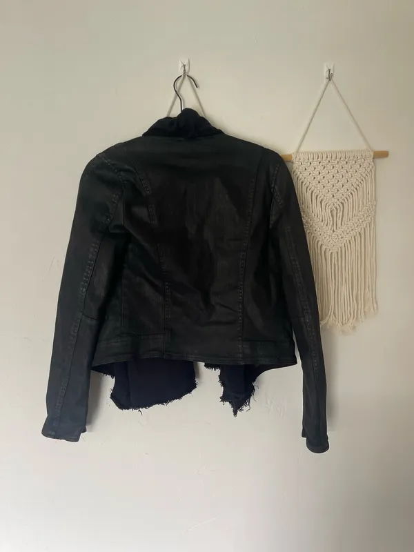 Free People Moto Jacket Black - Image 5