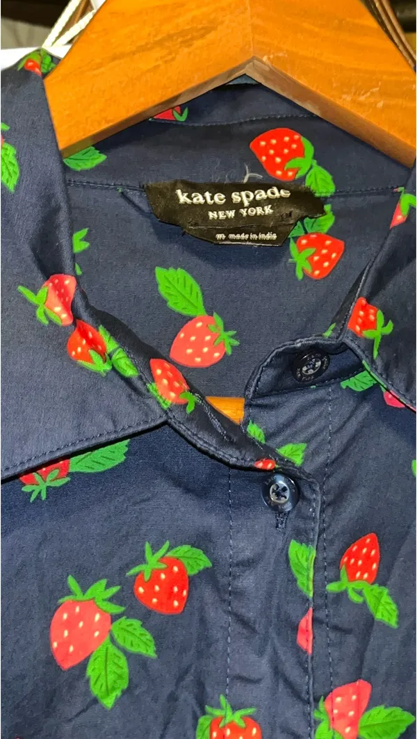 Kate Spade Shirt Dress strawberry - Image 5