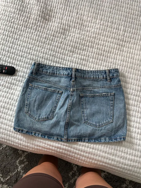 ZARA Skirt Mini Denim - Image 2