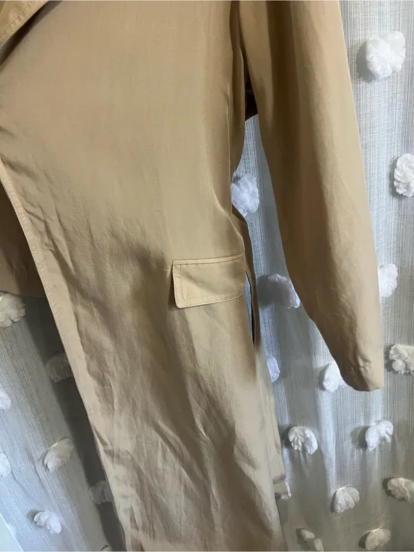Zara Women's Beige Long Trench Coat - Image 5