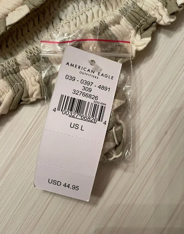 American Eagle Outfitters Smocked Tube Romper - Image 10